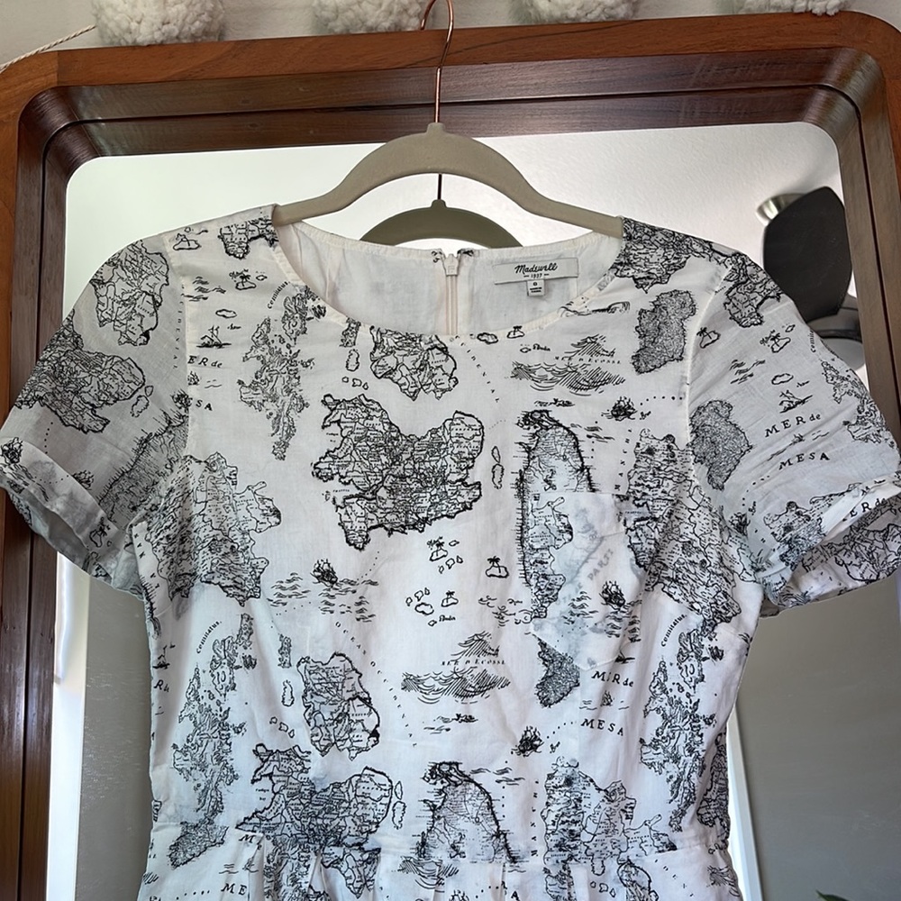 Madewell Map Dress